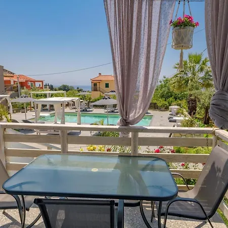 빌라 Semeli Art Kefalonia With Pool 스보로나타